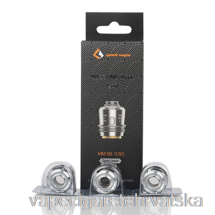 Vape Cigarete Geek Vape Meshmellow Mm Zamjenske Zavojnice 0.5ohm Mm Ss Meshmellow Zavojnice